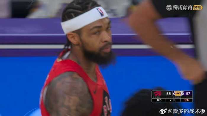 猛龙与湖人比赛激烈，比分交替领先