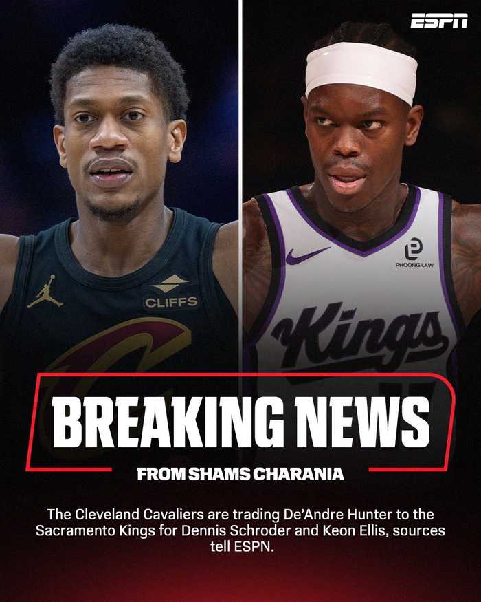 骑士送亨特至国王换施罗德埃利斯，公牛获沙里奇和次轮签